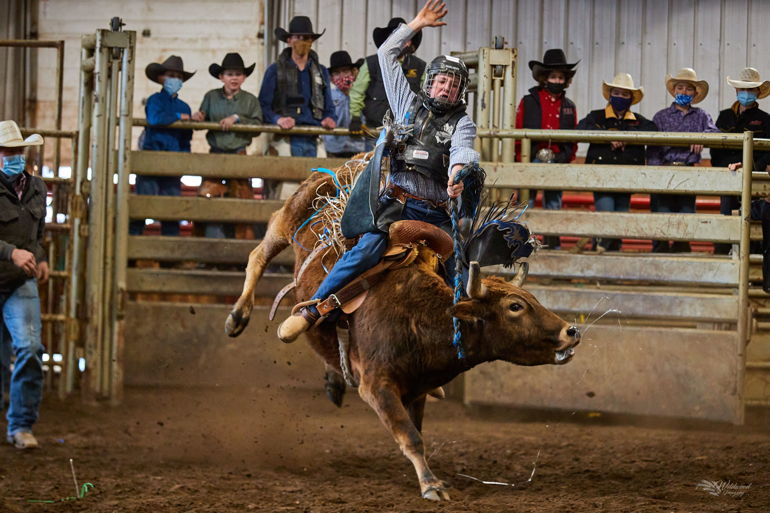 Stettler Junior High Rodeo | Steer Riding